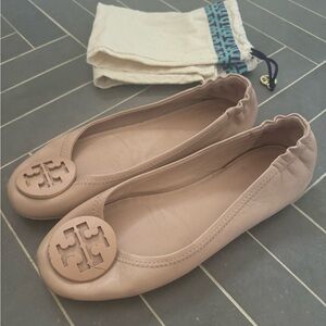 Tory Burch Ballet Flat in Nude 6.5